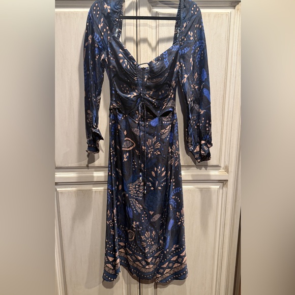 NWT Farm Rio Macaw Forest Dress size S Small Gorgeous just not my size - Picture 6 of 7